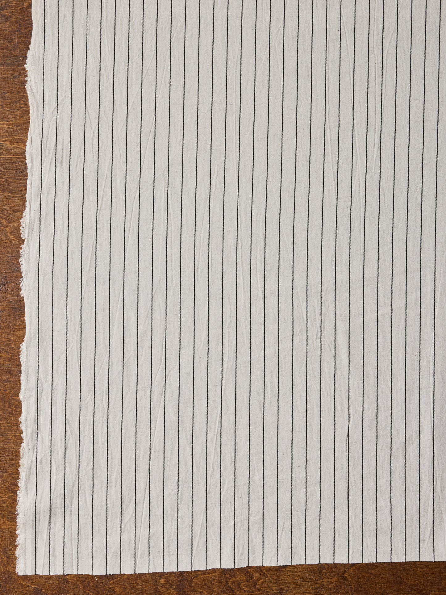 Cotton Linen Pencil Stripe