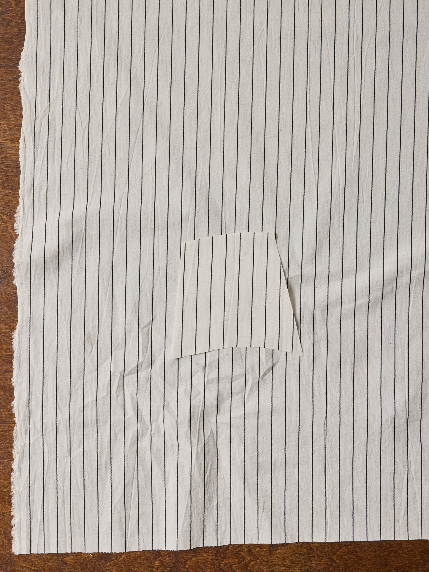 Cotton Linen Pencil Stripe