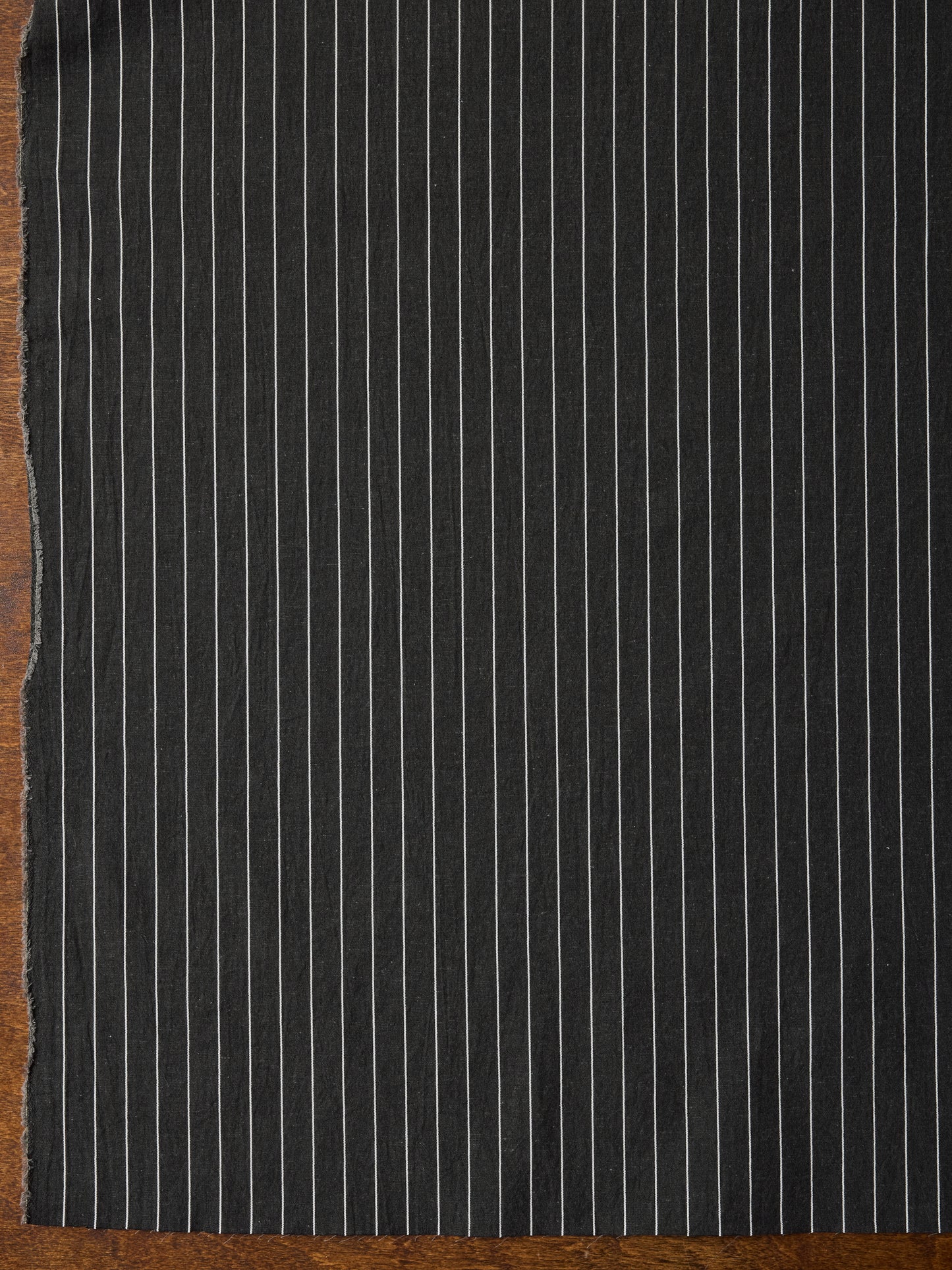 Cotton Linen Pencil Stripe