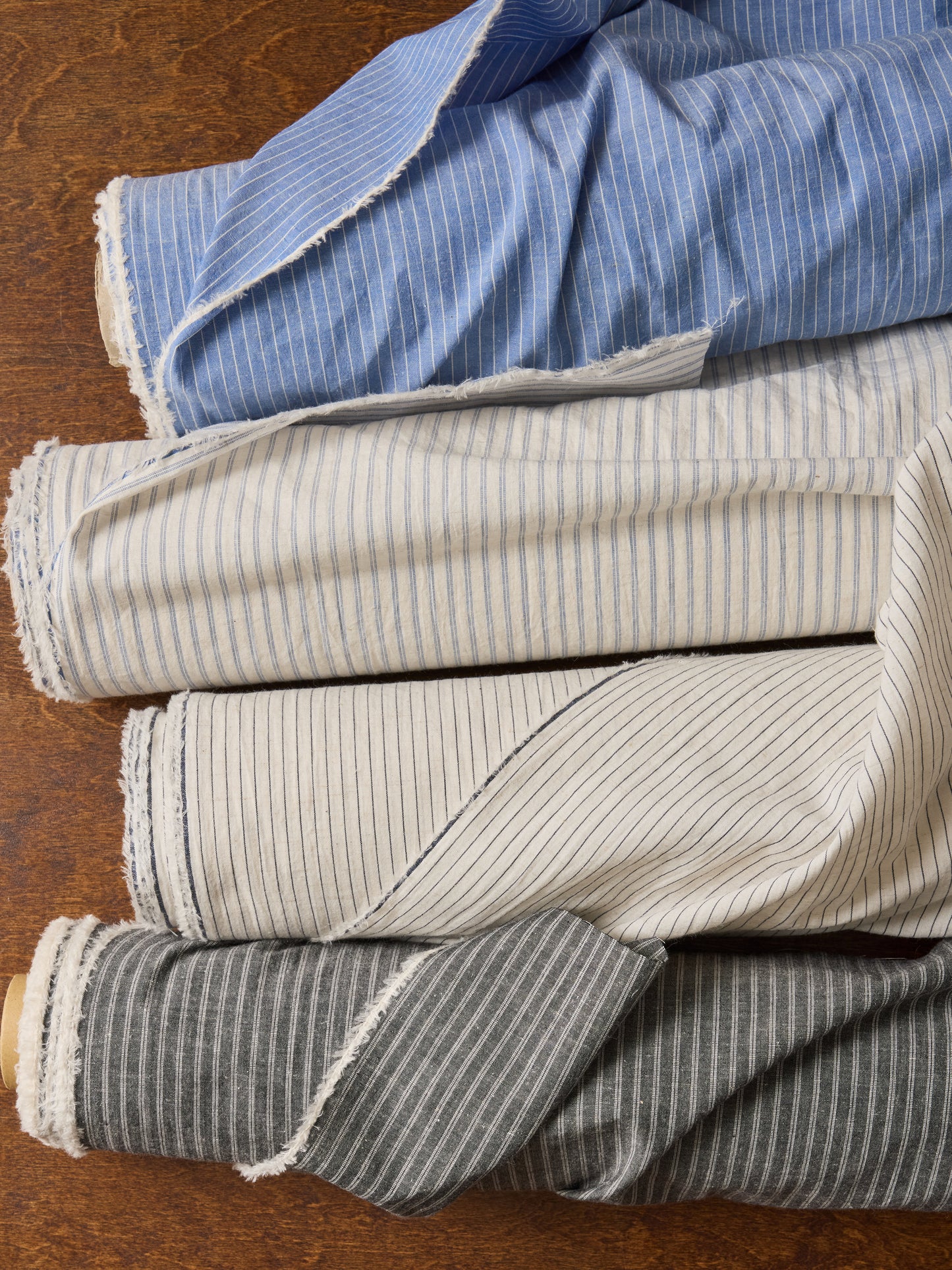 Cotton Linen Ticking Lawn