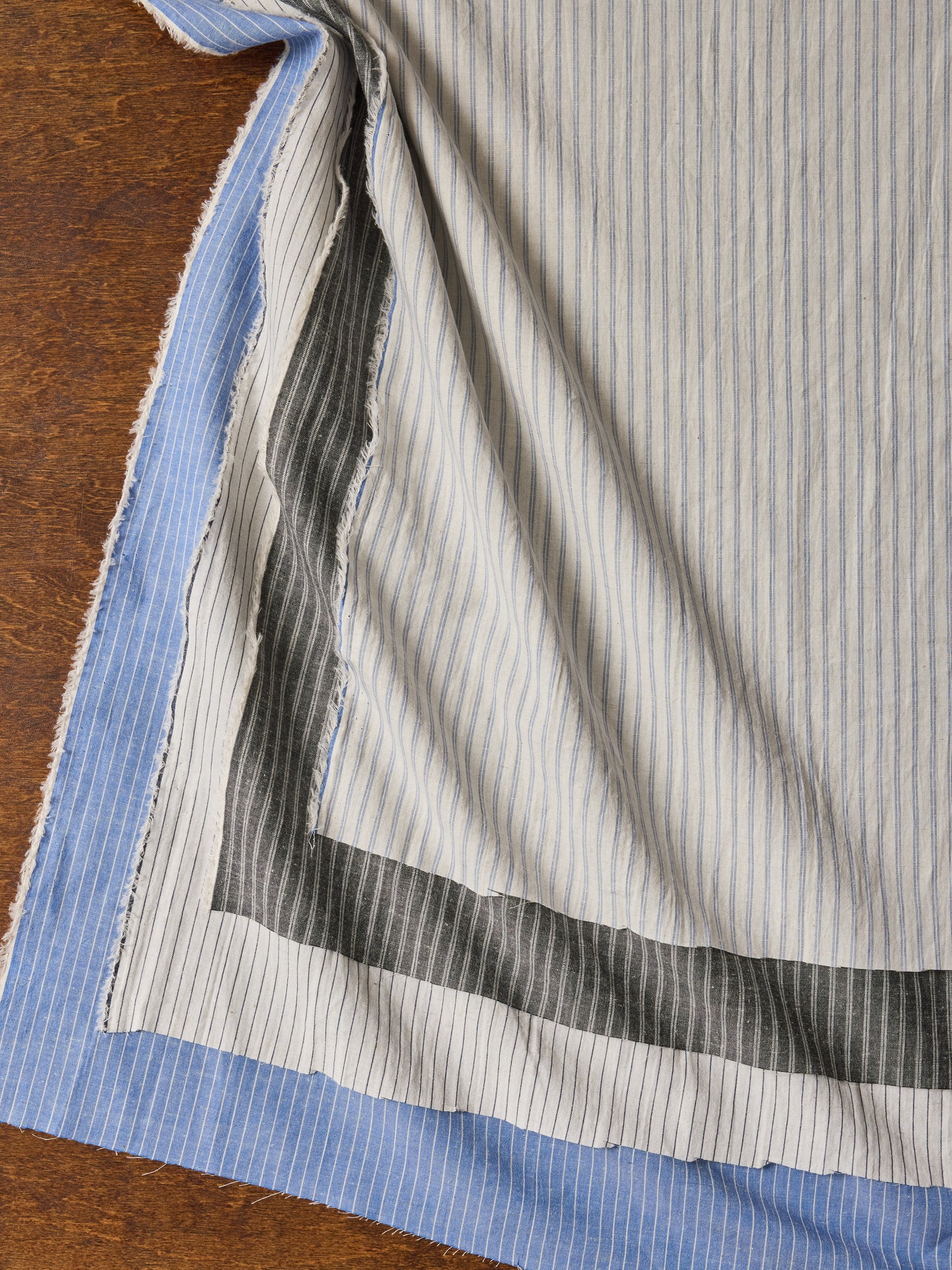 Cotton Linen Ticking Lawn